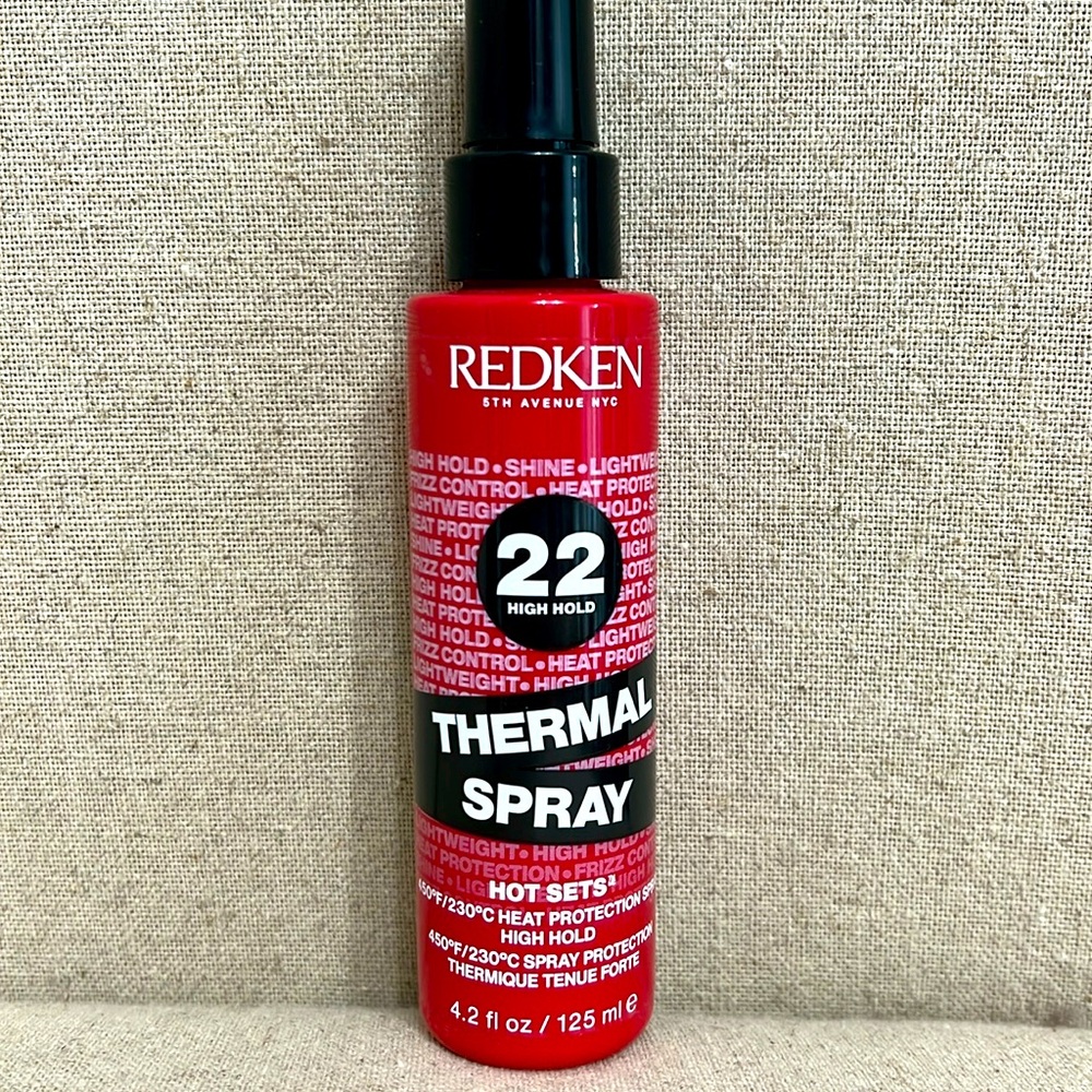 Redken 22 high hold thermal spray